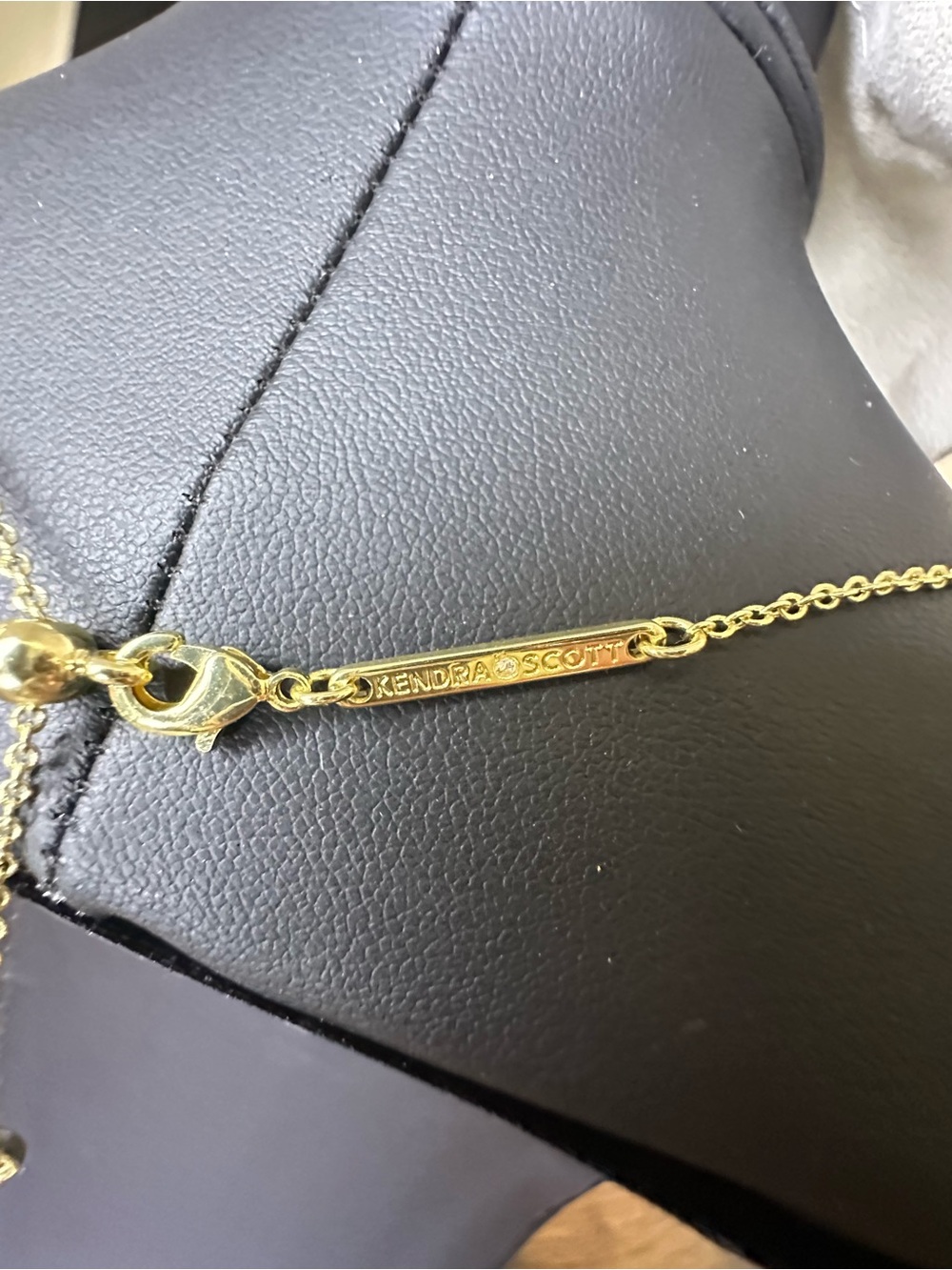 Kendra Scott Gold Cross Necklace - Picture 4 of 6